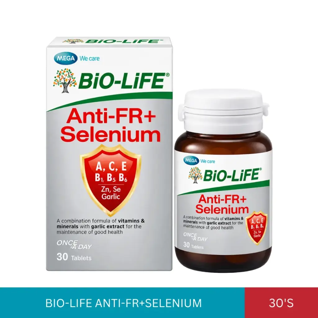 BIO-LIFE ANTI-FR+SELENIUM (30'S)