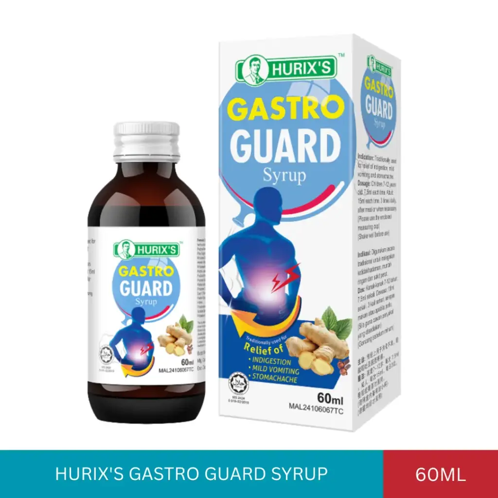 HURIX'S GASTRO GUARD SYRUP (60ML)