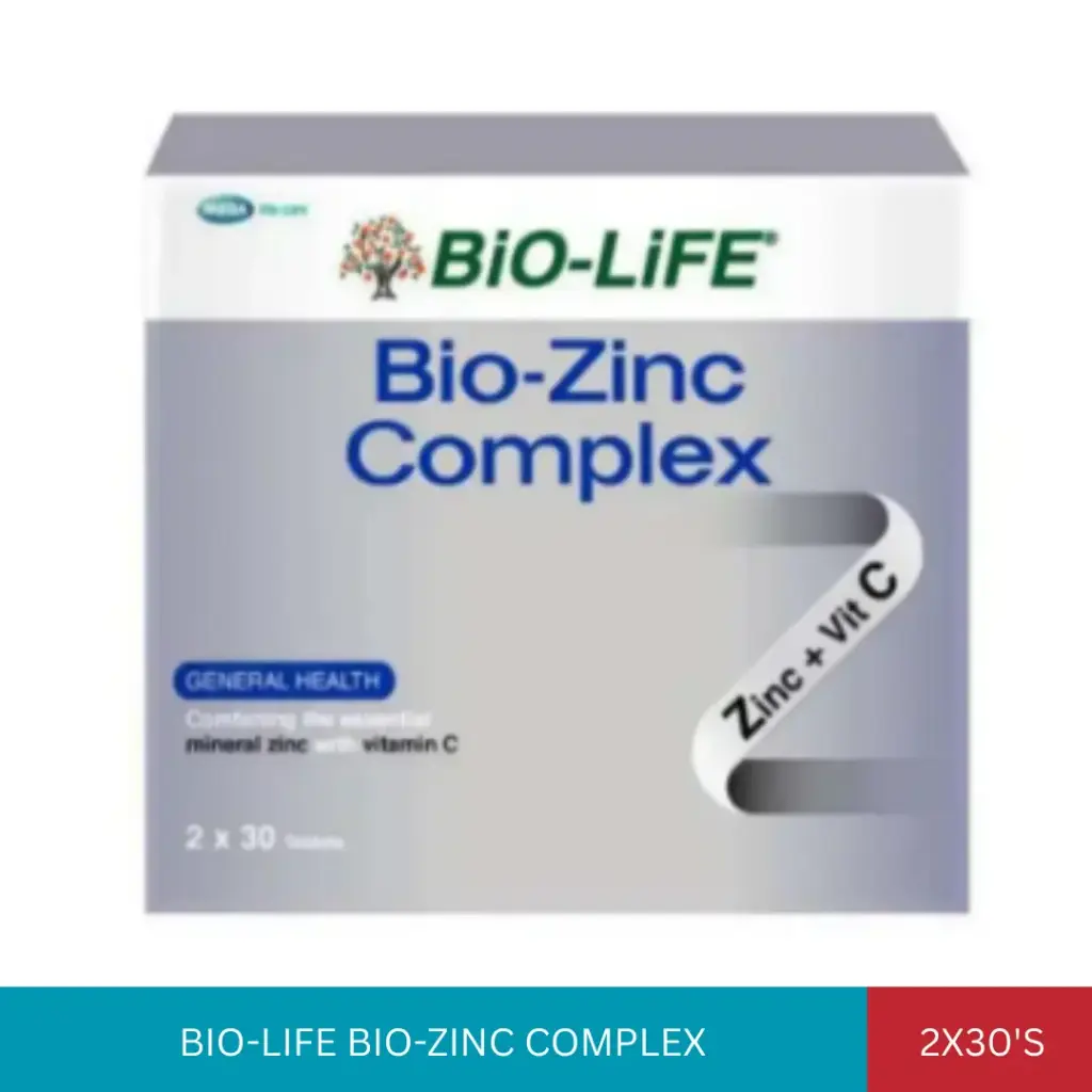 BL BIO ZINC COMPLEX (2X30'S)