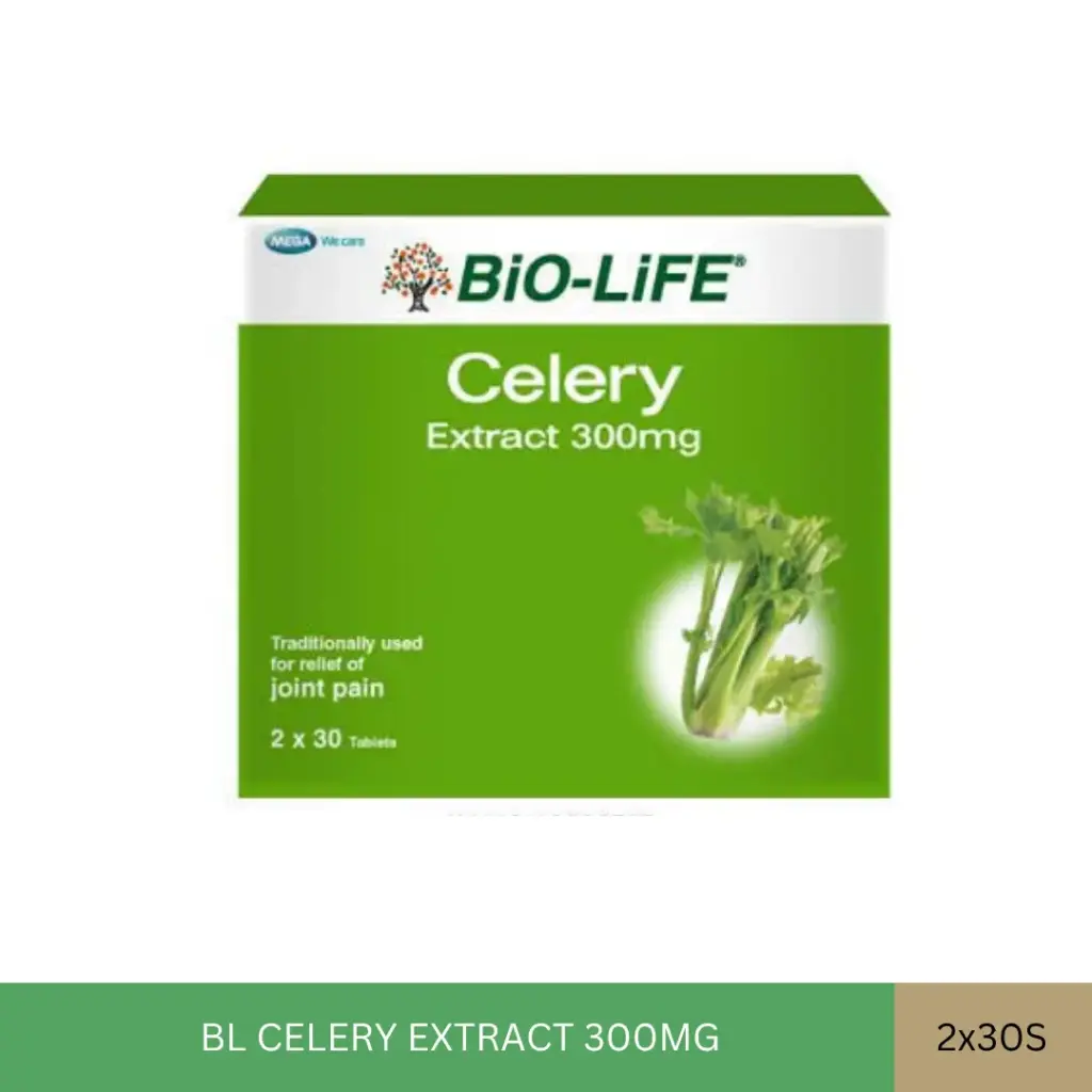 BL CELERY EXTRACT 300MG (2X30'S)