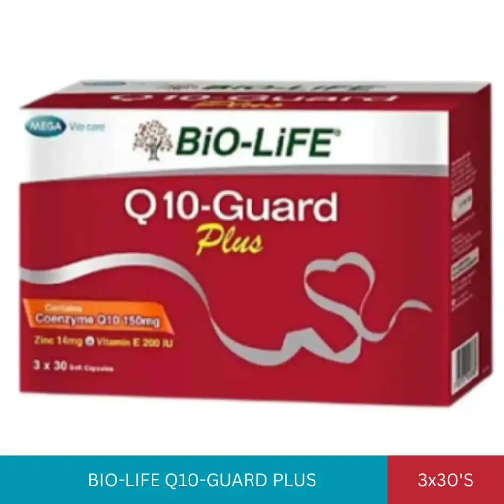BL CO Q10-GUARD PLUS 150MG (3X30'S)