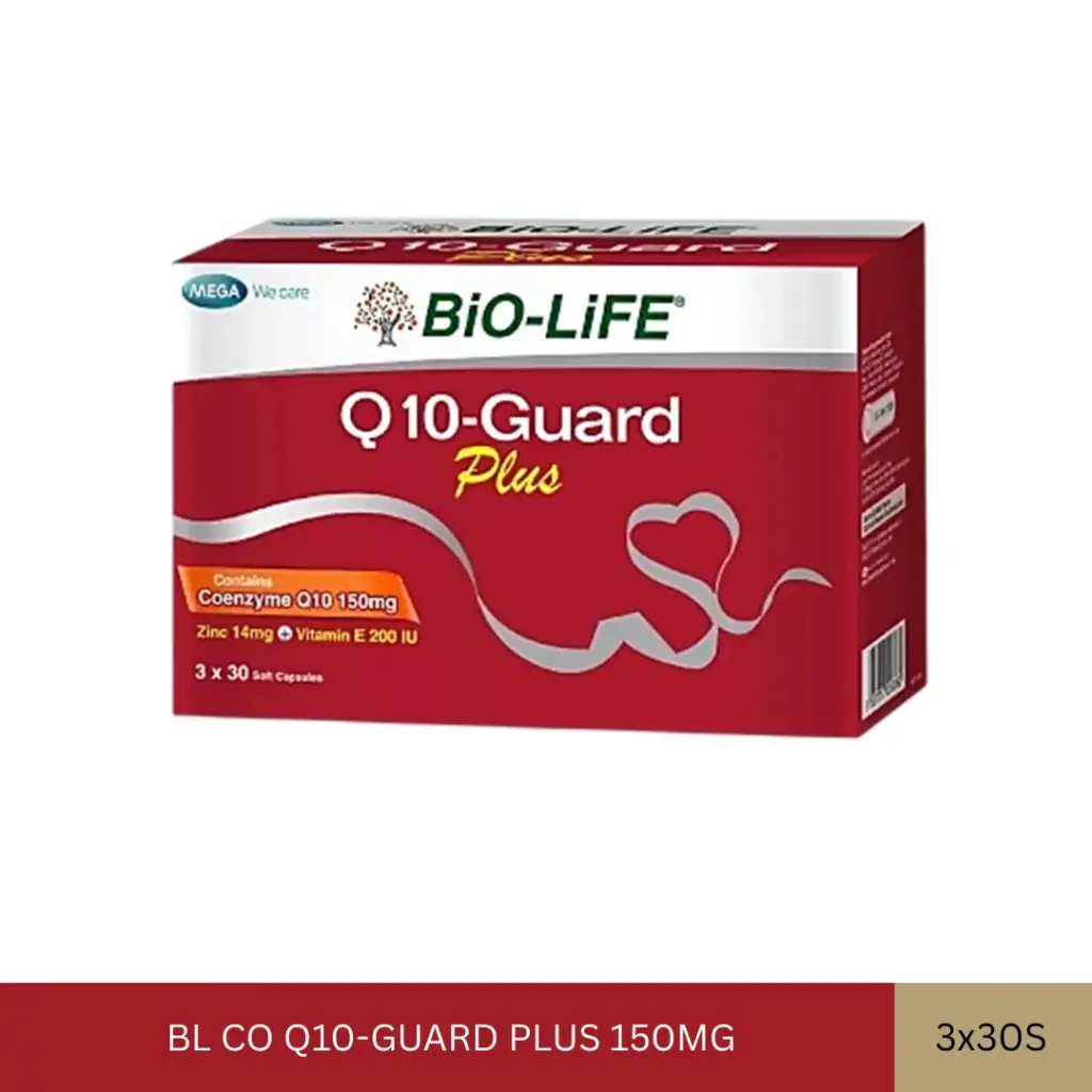 BL CO Q10-GUARD PLUS 150MG (3X30'S)