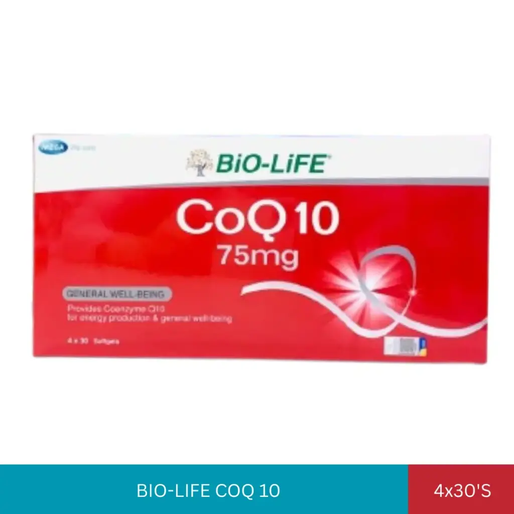BL COQ10 75MG (4x30'S)*