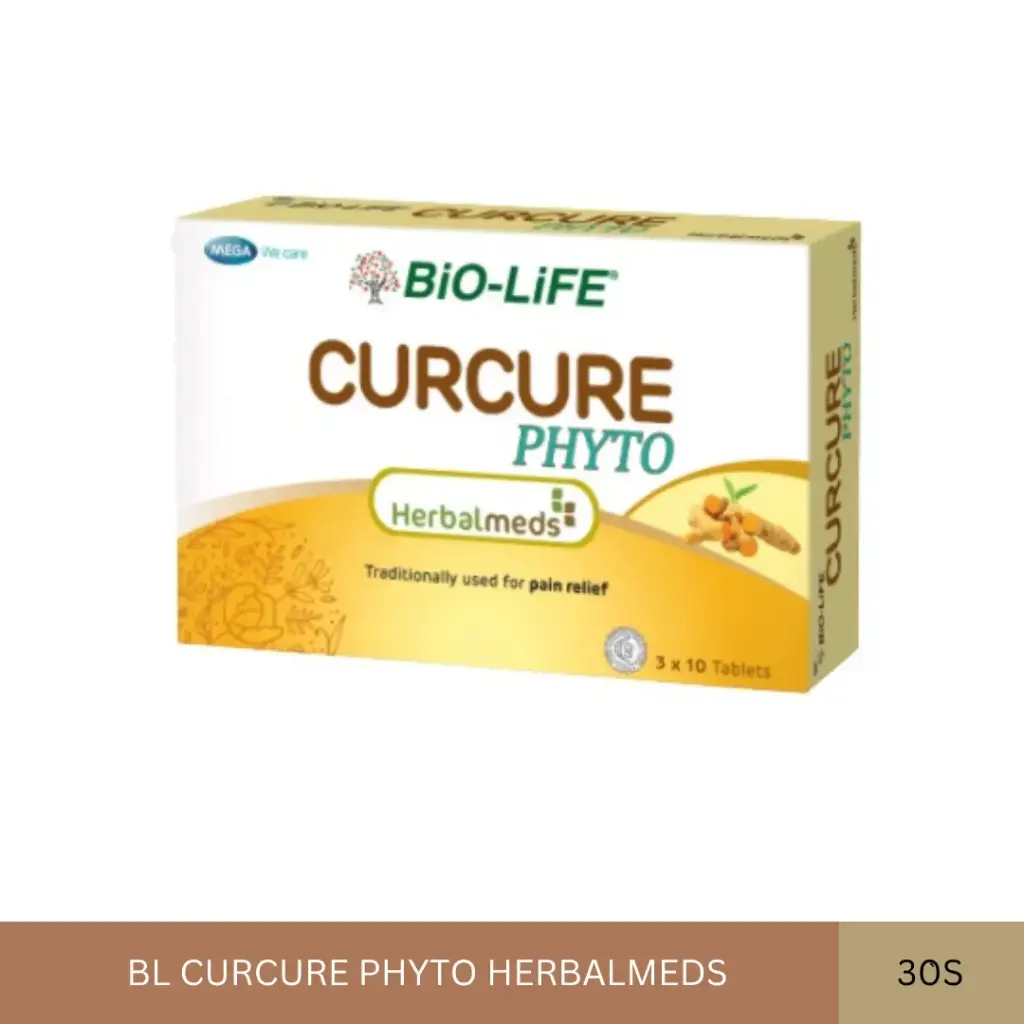 BL CURCURE PHYTO HERBALMEDS (30'S)