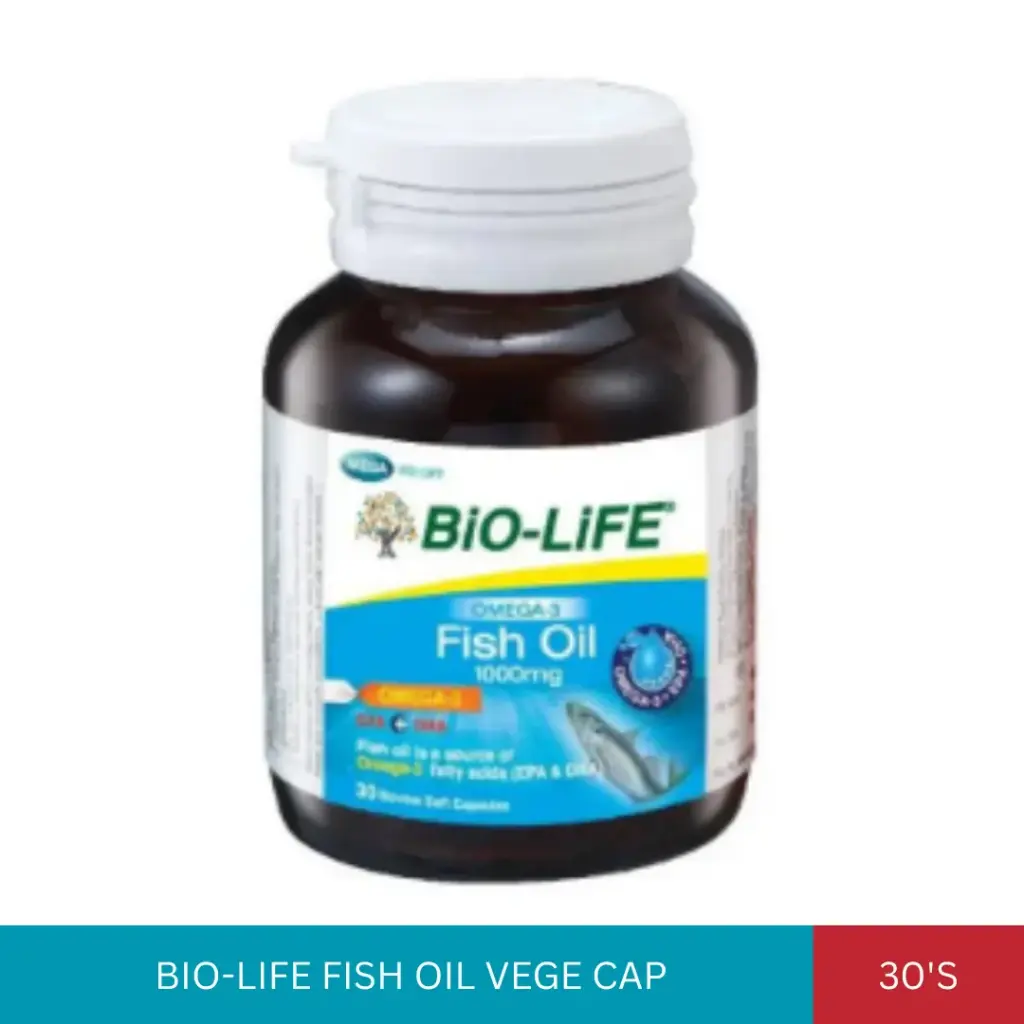 BL FISH OIL 1000MG VEGE CAP (30'S)