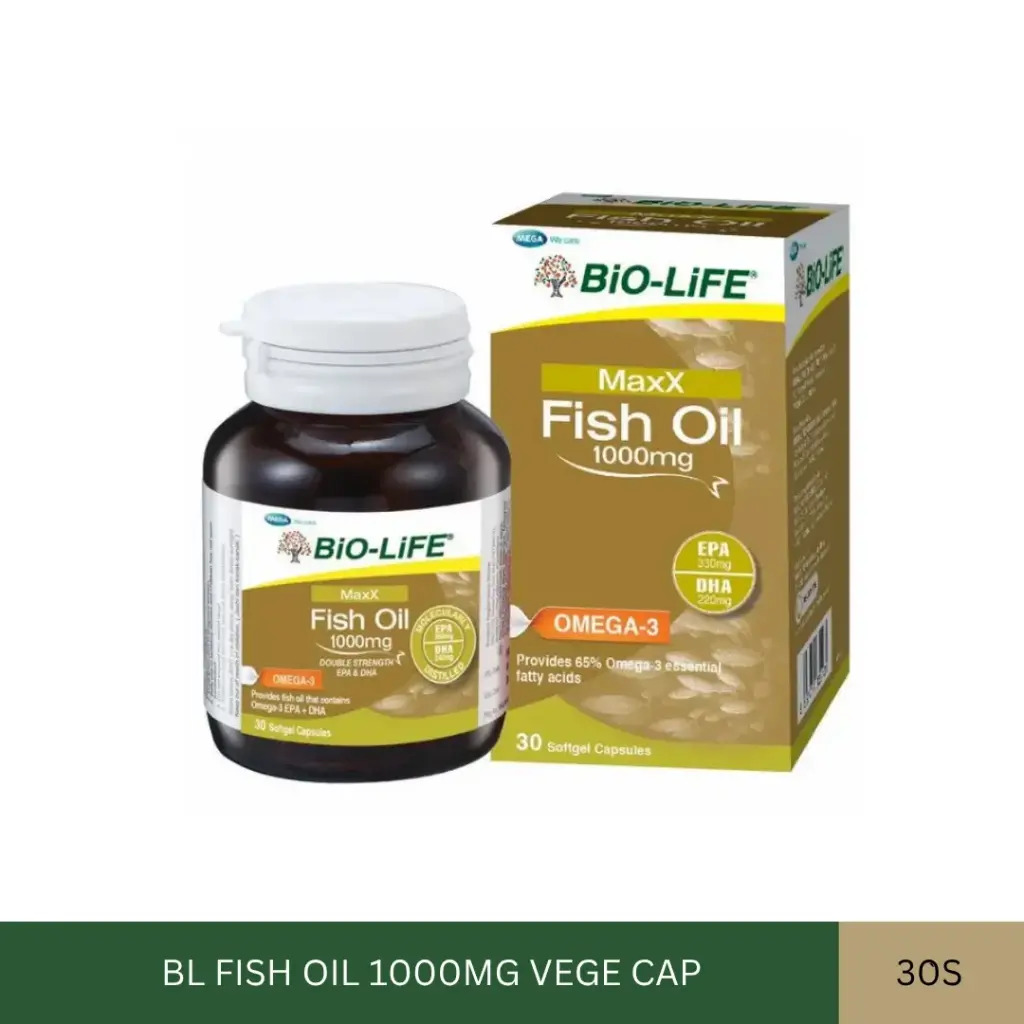 BL FISH OIL 1000MG VEGE CAP (30'S)
