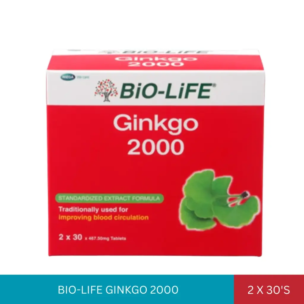 BIO-LIFE GINKGO 2000 (2X30'S)