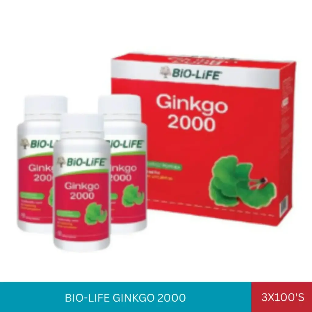 BL GINKGO 2000 (3X100'S)