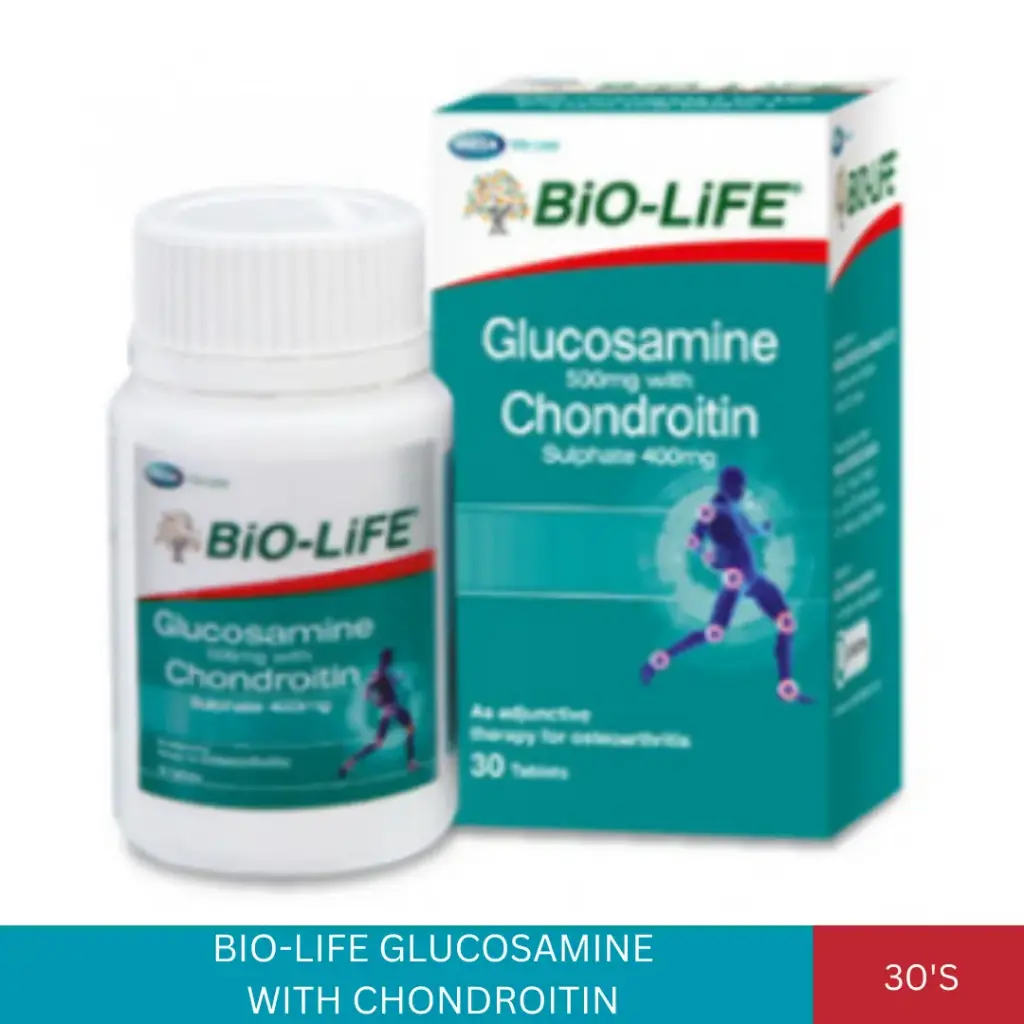 BL GLUCOSAMINE + CHONDROITIN 500/400MG (30'S)#