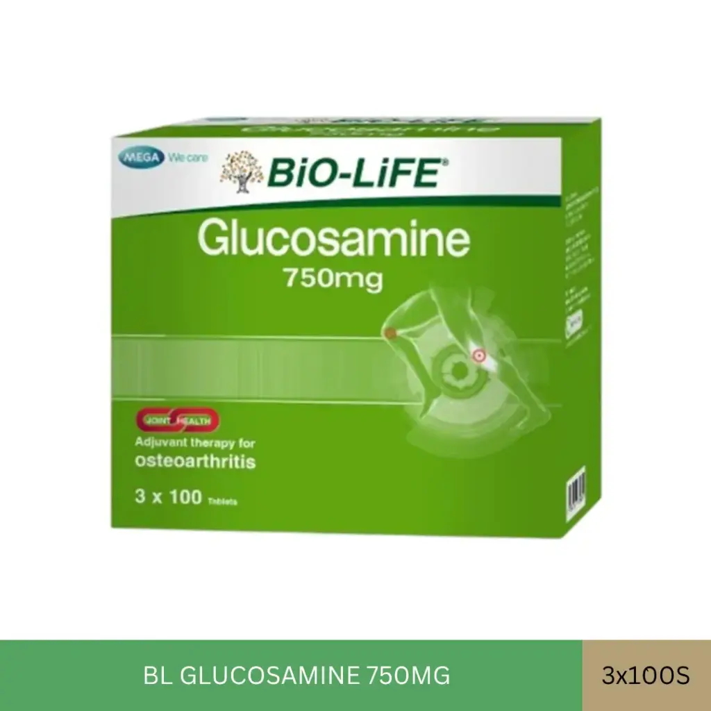 BL GLUCOSAMINE 750MG (3X100'S)