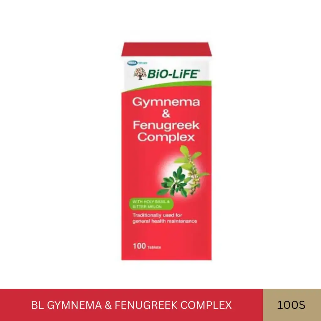 BL GYMNEMA & FENUGREEK COMPLEX (100'S)