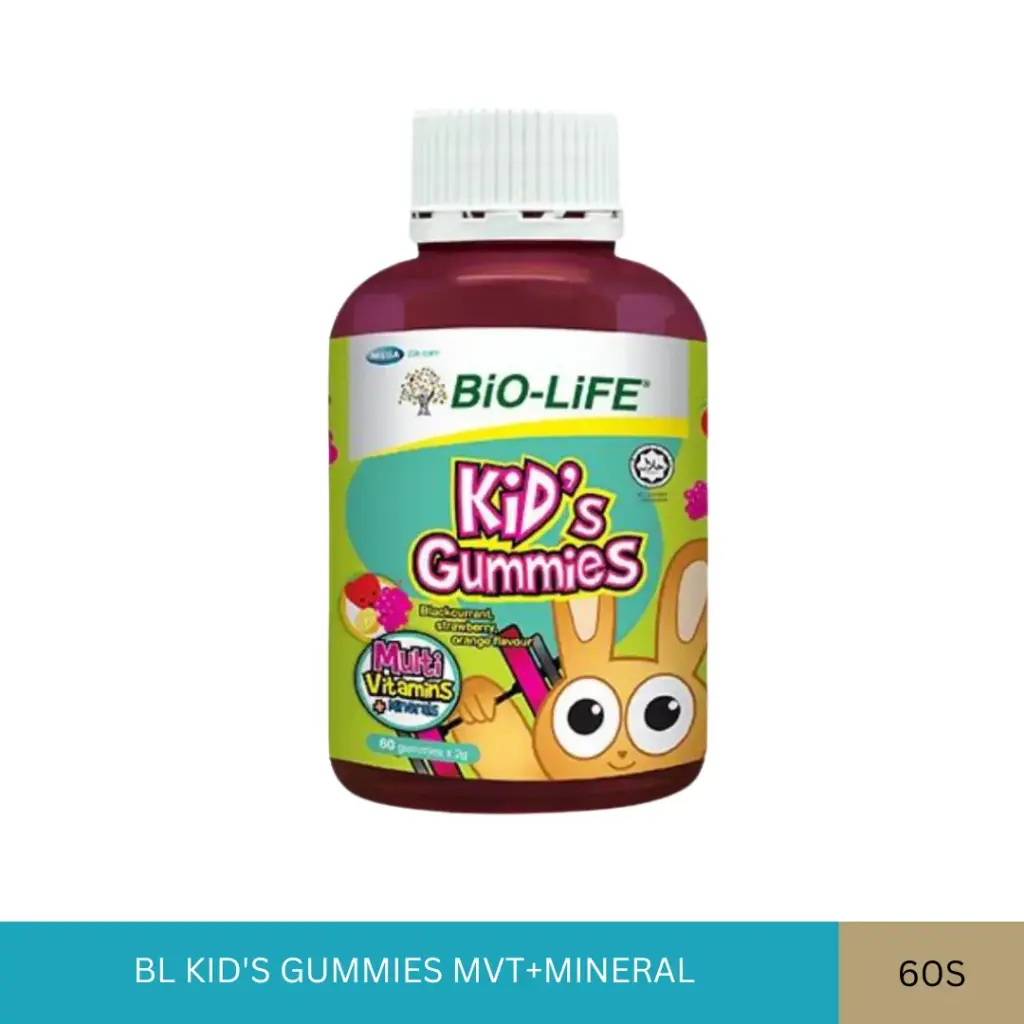 BL KID'S GUMMIES MVT+MINERAL (60'S)
