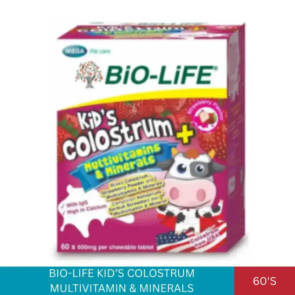 BL KIDS COLOSTRUM MULTIVITAMINS & MINERAL (60'S)