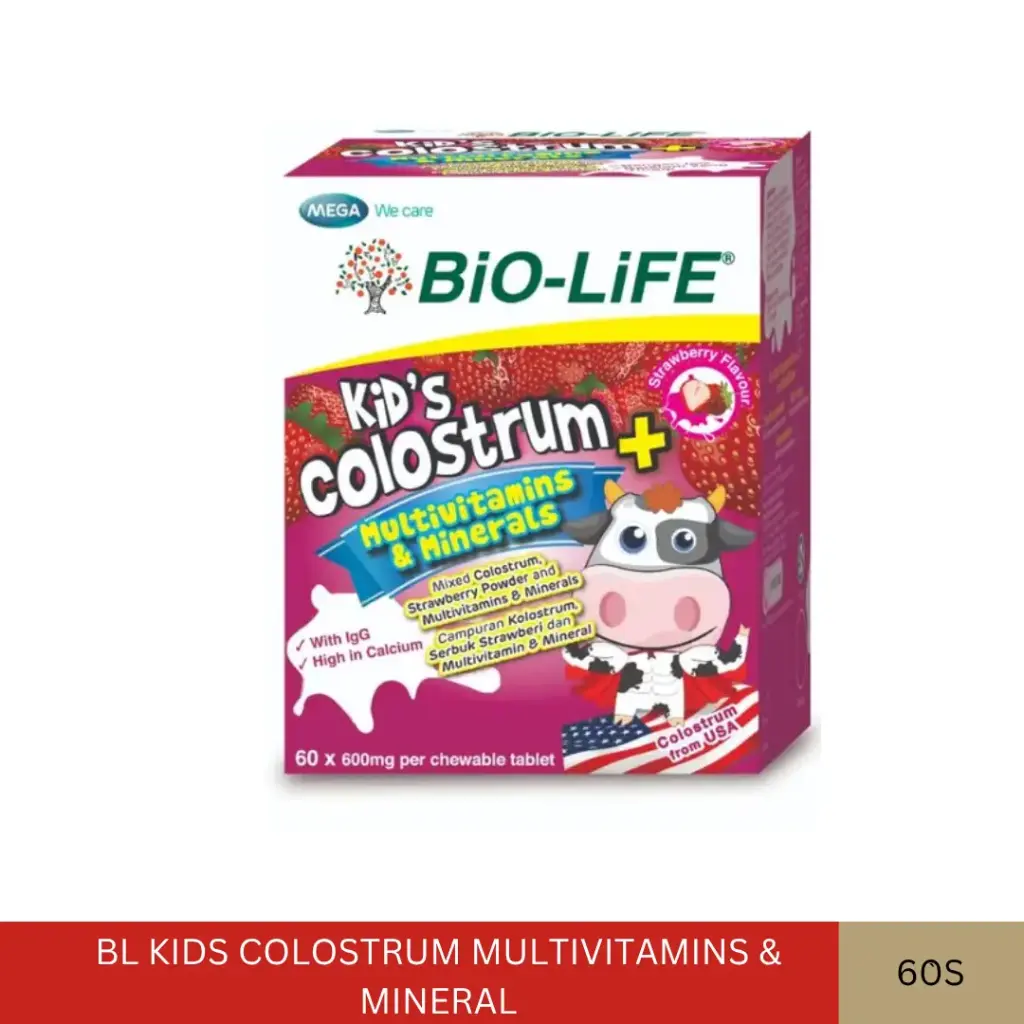 BL KIDS COLOSTRUM MULTIVITAMINS & MINERAL (60'S)