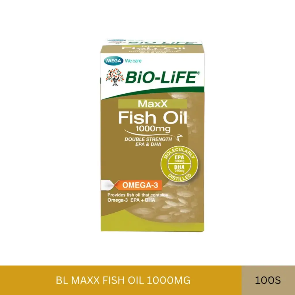 BL MAXX FISH OIL 1000MG (100'S)