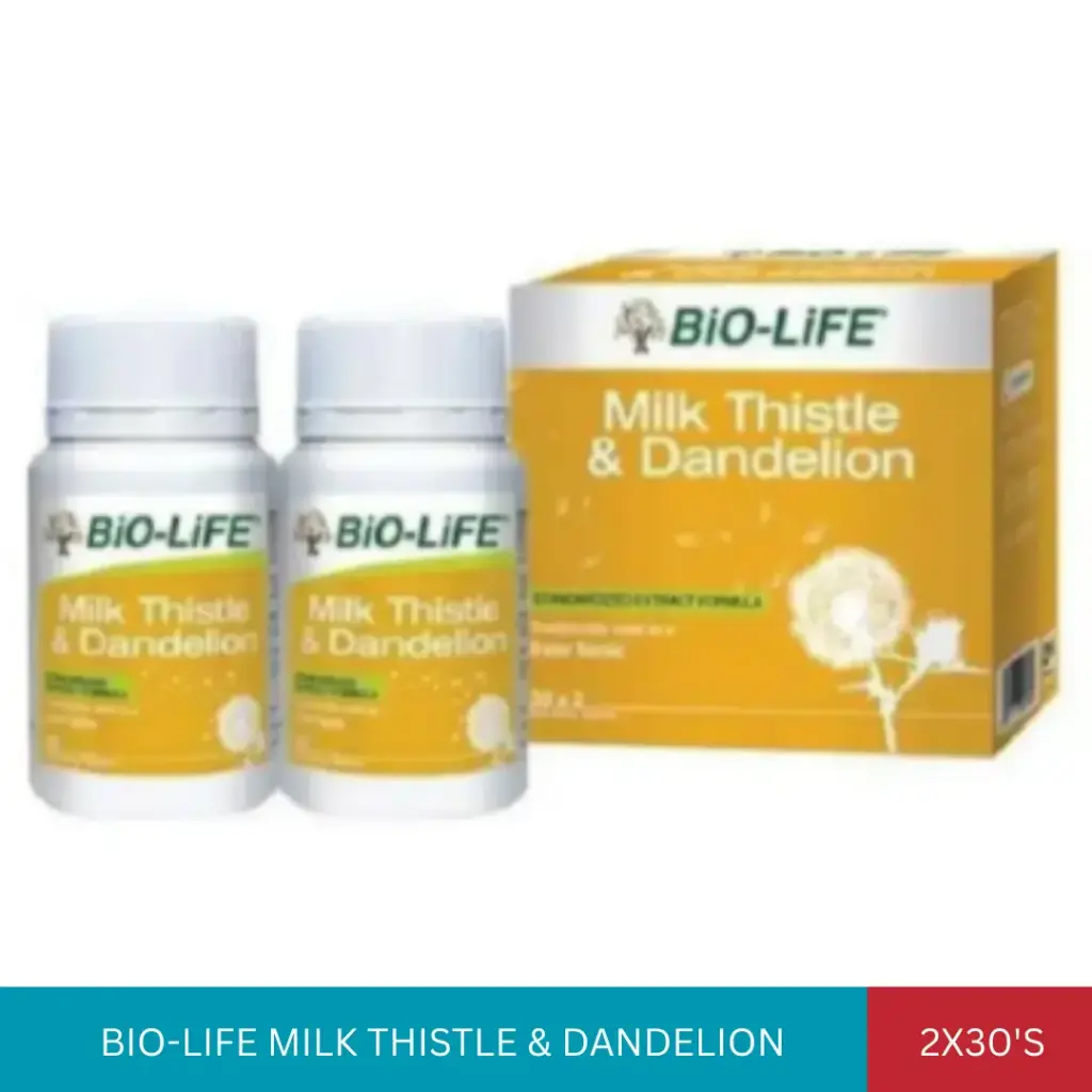 BL MILK THISTLE & DANDELION (2X30'S)