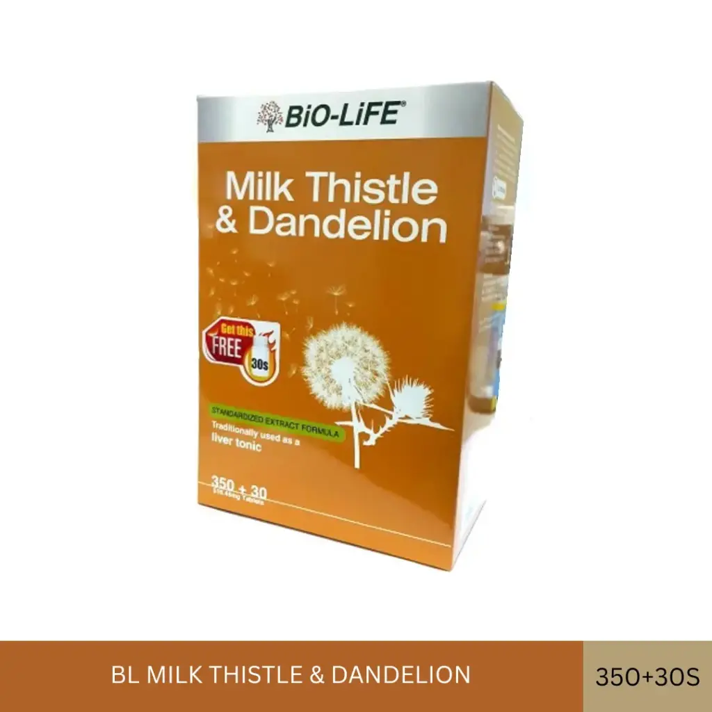 BL MILK THISTLE & DANDELION (350'S+30'S)