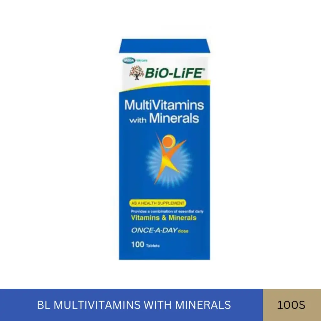 BL MULTIVITAMINS WITH MINERALS (100'S)