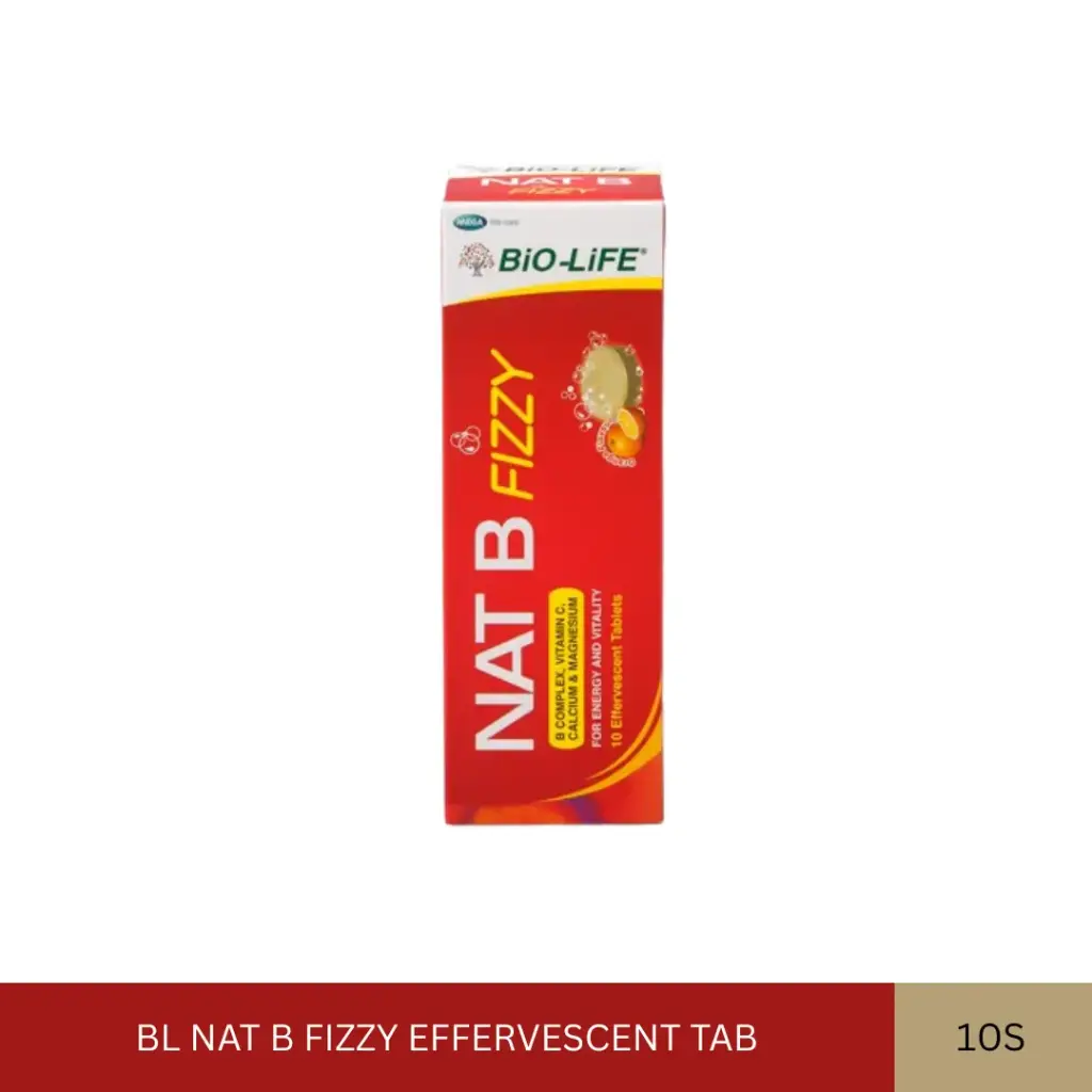 BL NAT B FIZZY EFFERVESCENT TAB (10'S)