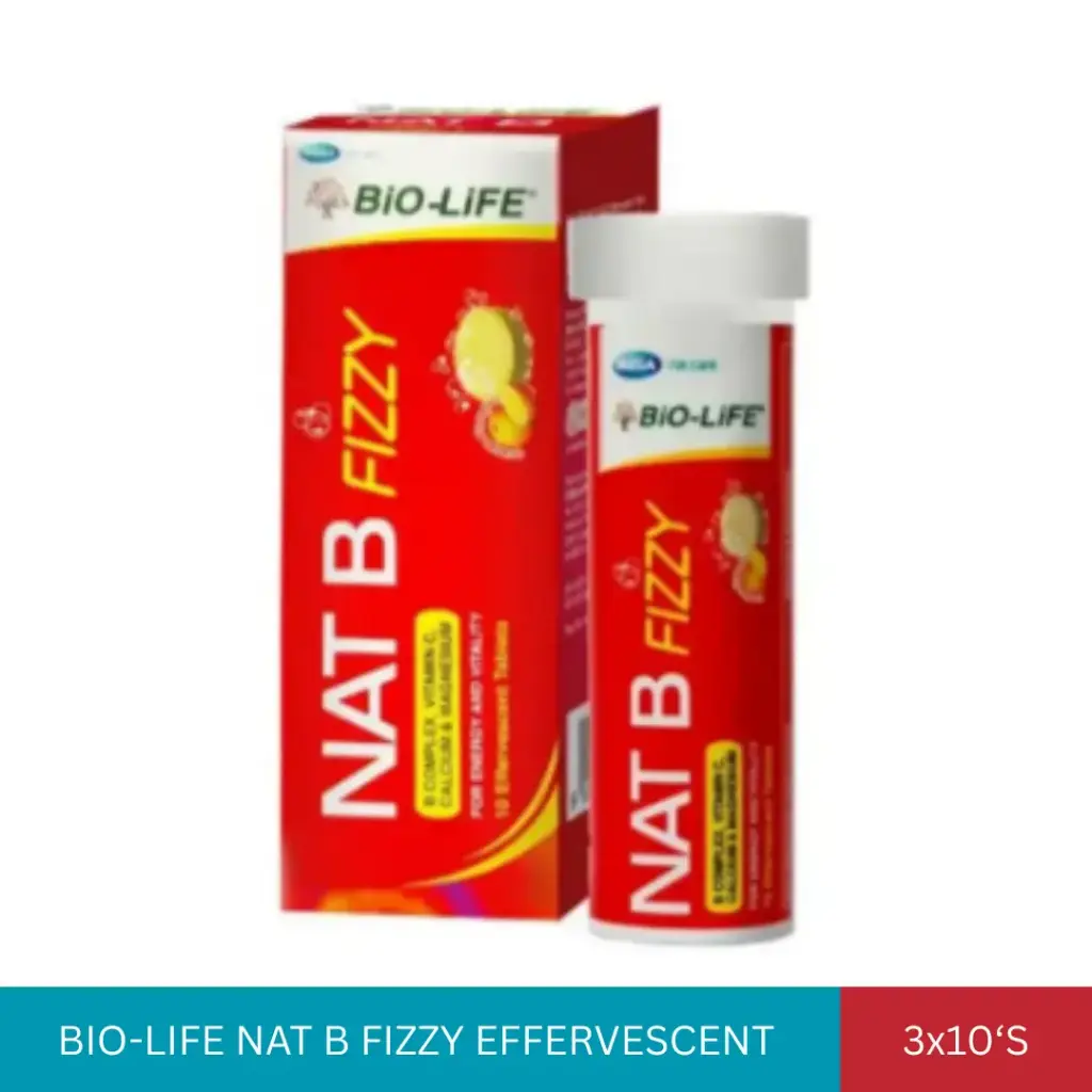 BL NAT B FIZZY EFFERVESCENT TAB (3x10'S)