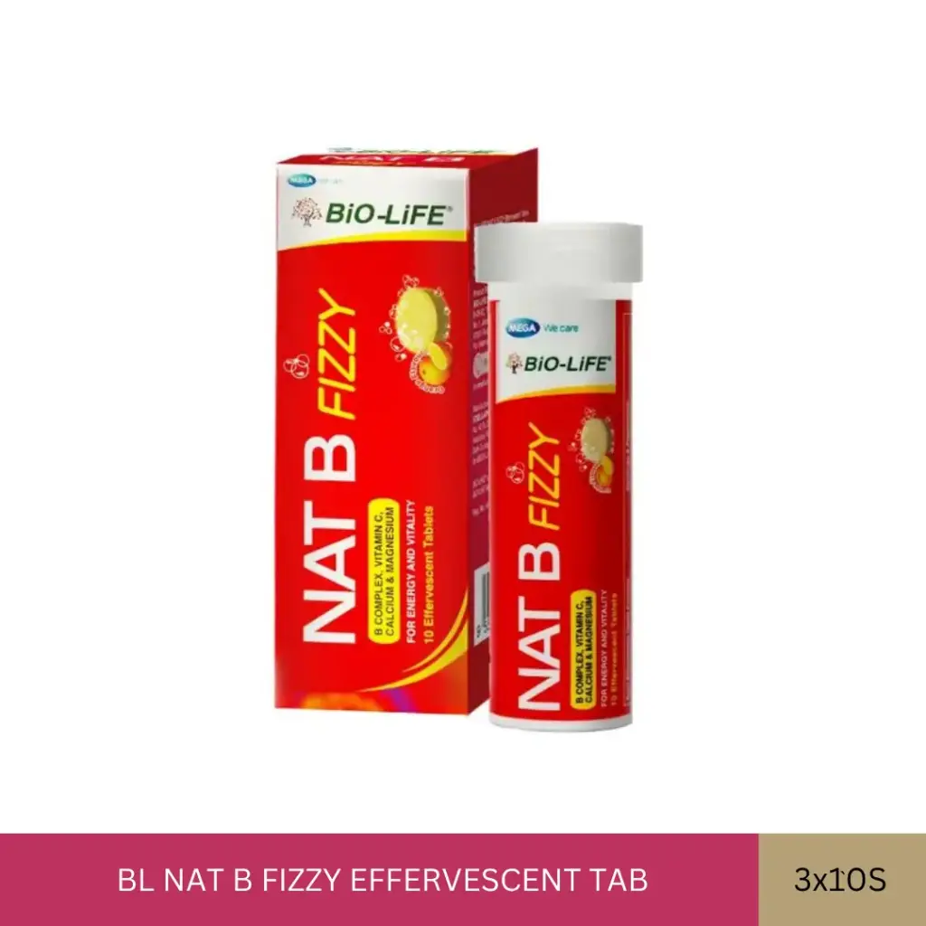 BL NAT B FIZZY EFFERVESCENT TAB (3x10'S)