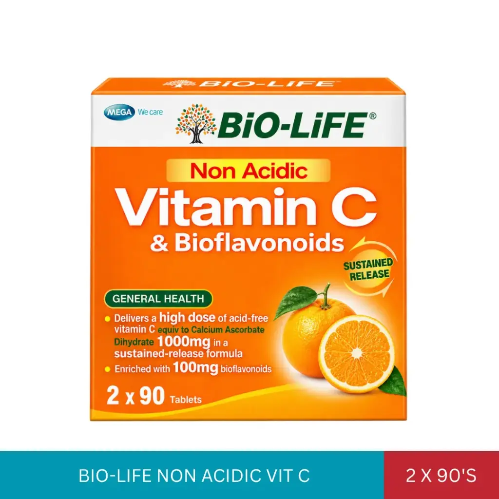 BL NON ACIDIC VIT C (2x90'S)