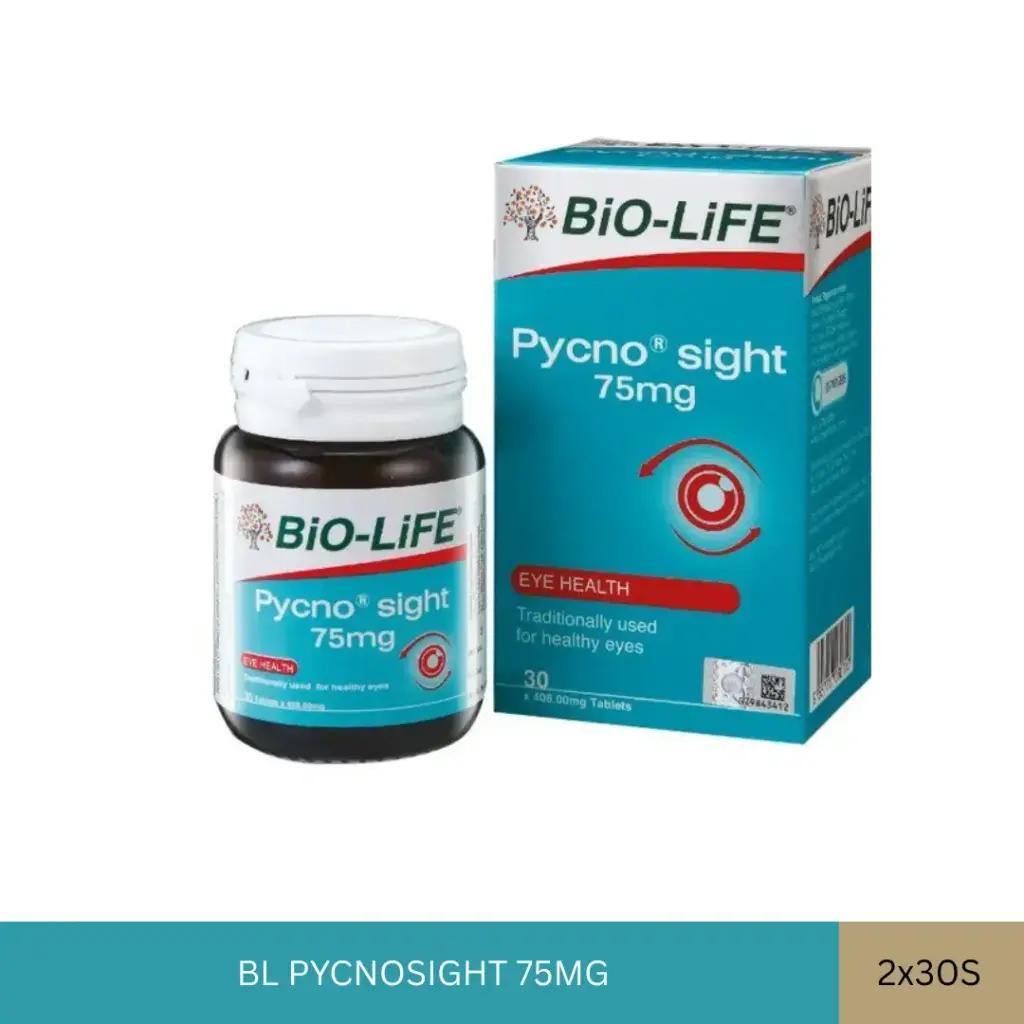 BL PYCNOSIGHT 75MG (2x30'S)