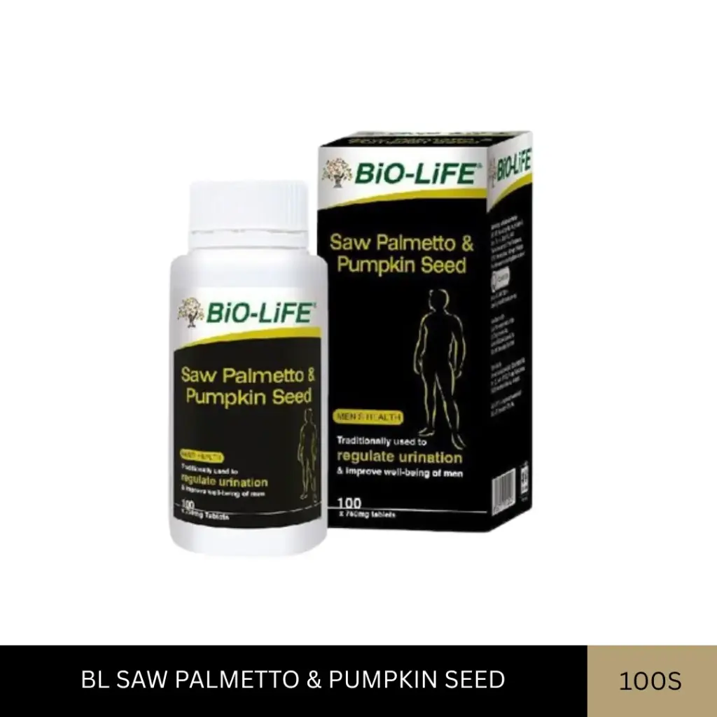 BL SAW PALMETTO & PUMPKIN SEED (100'S)