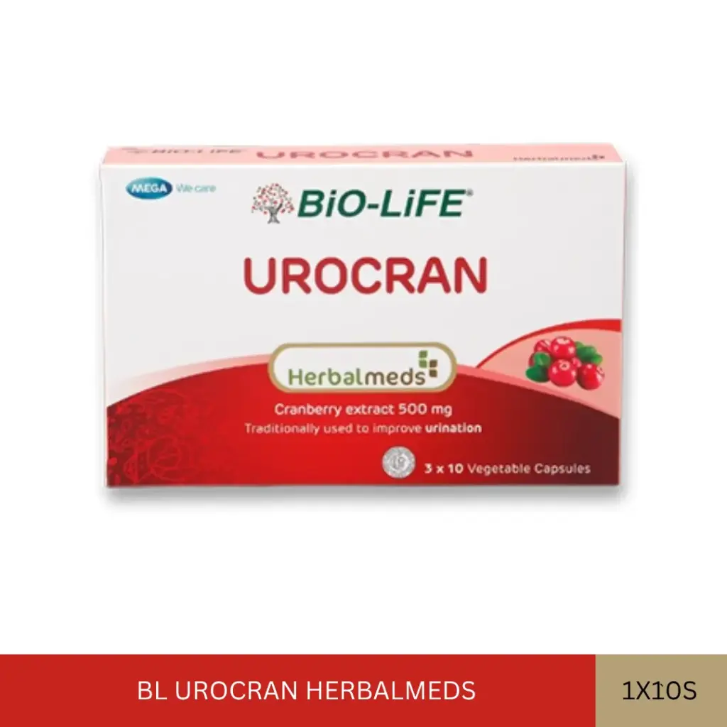 BL UROCRAN HERBALMEDS (1X10'S)