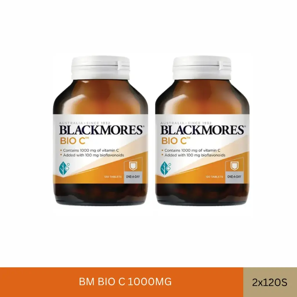 BM BIO C 1000MG (2x120'S)