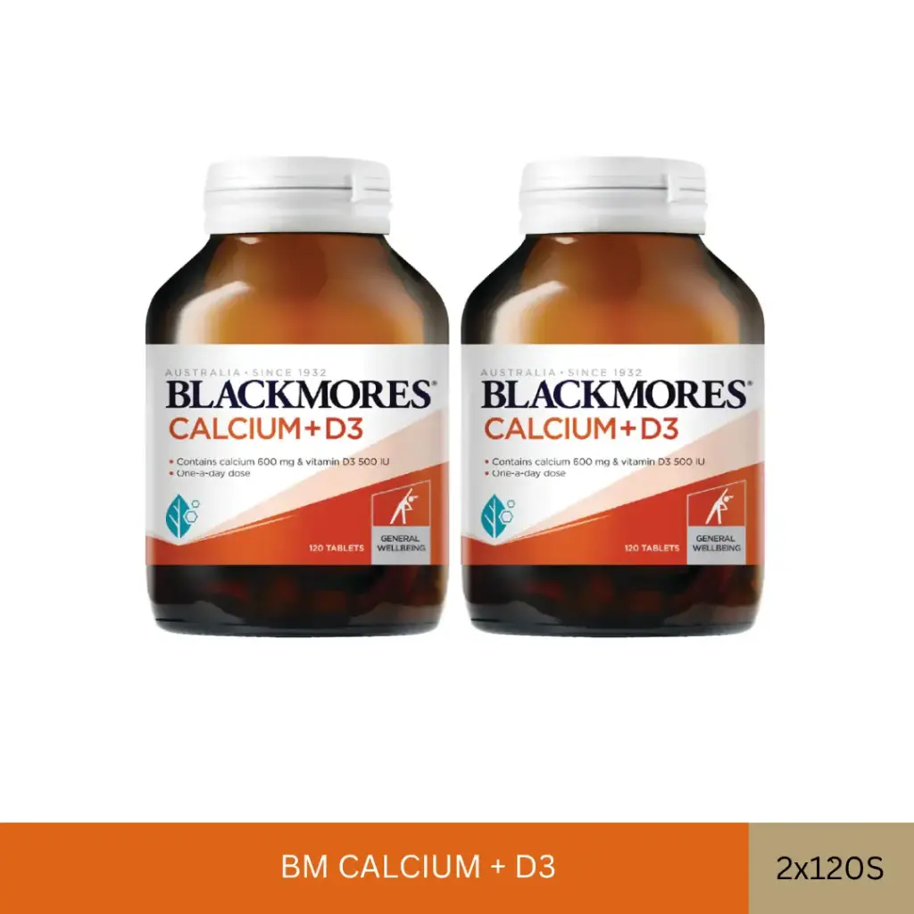 BM CALCIUM + D3 (2x120'S)