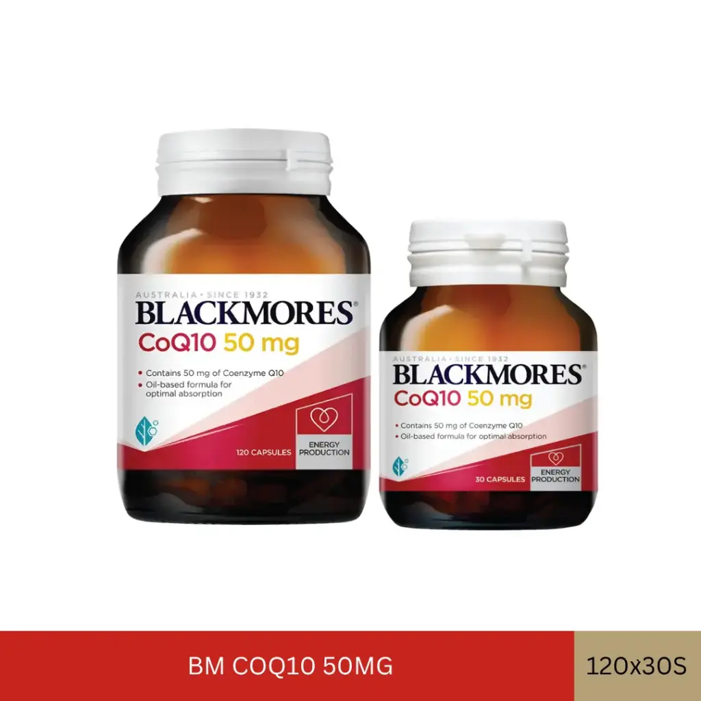 BM COQ10 50MG (120'S + 30'S)