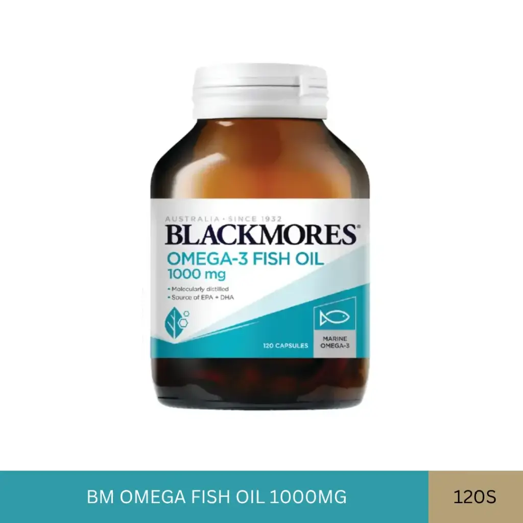BM OMEGA FISH OIL 1000MG (120'S)