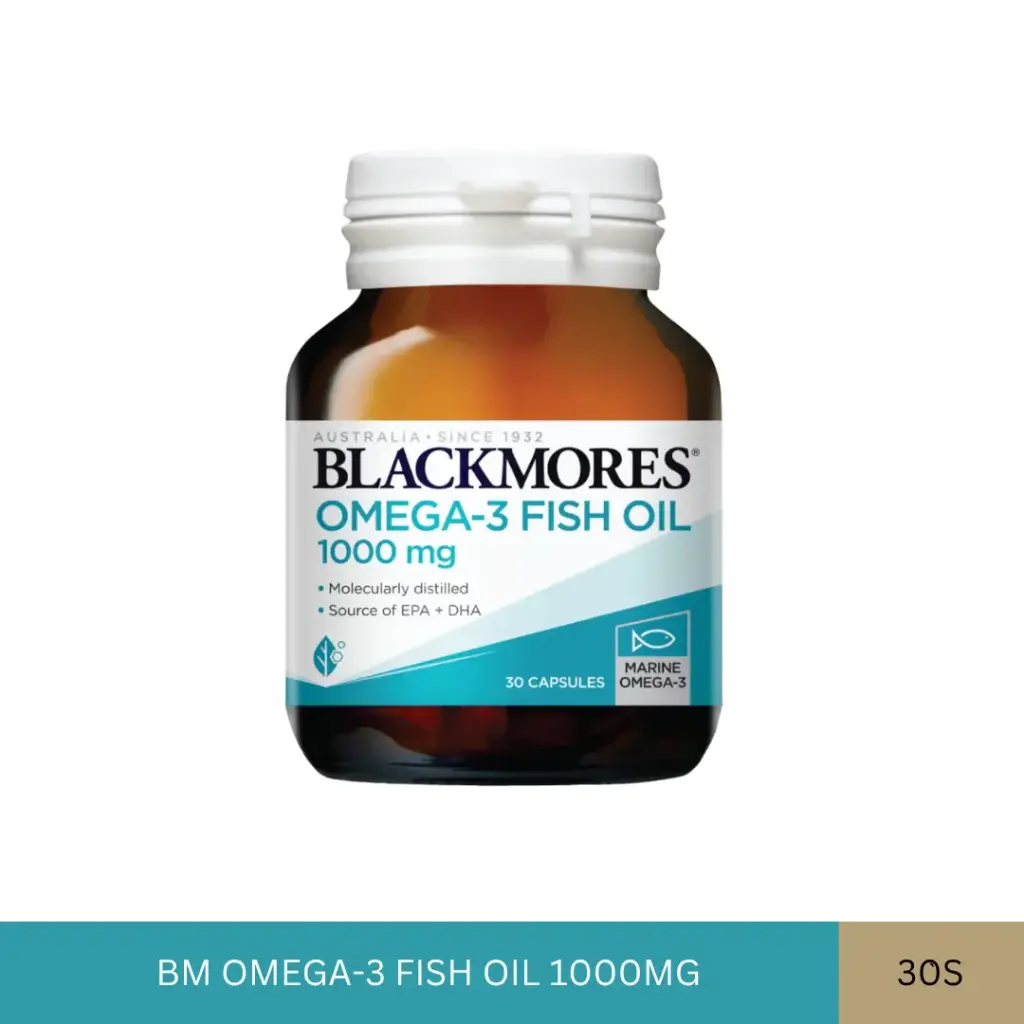 BM OMEGA-3 FISH OIL 1000MG (30'S)