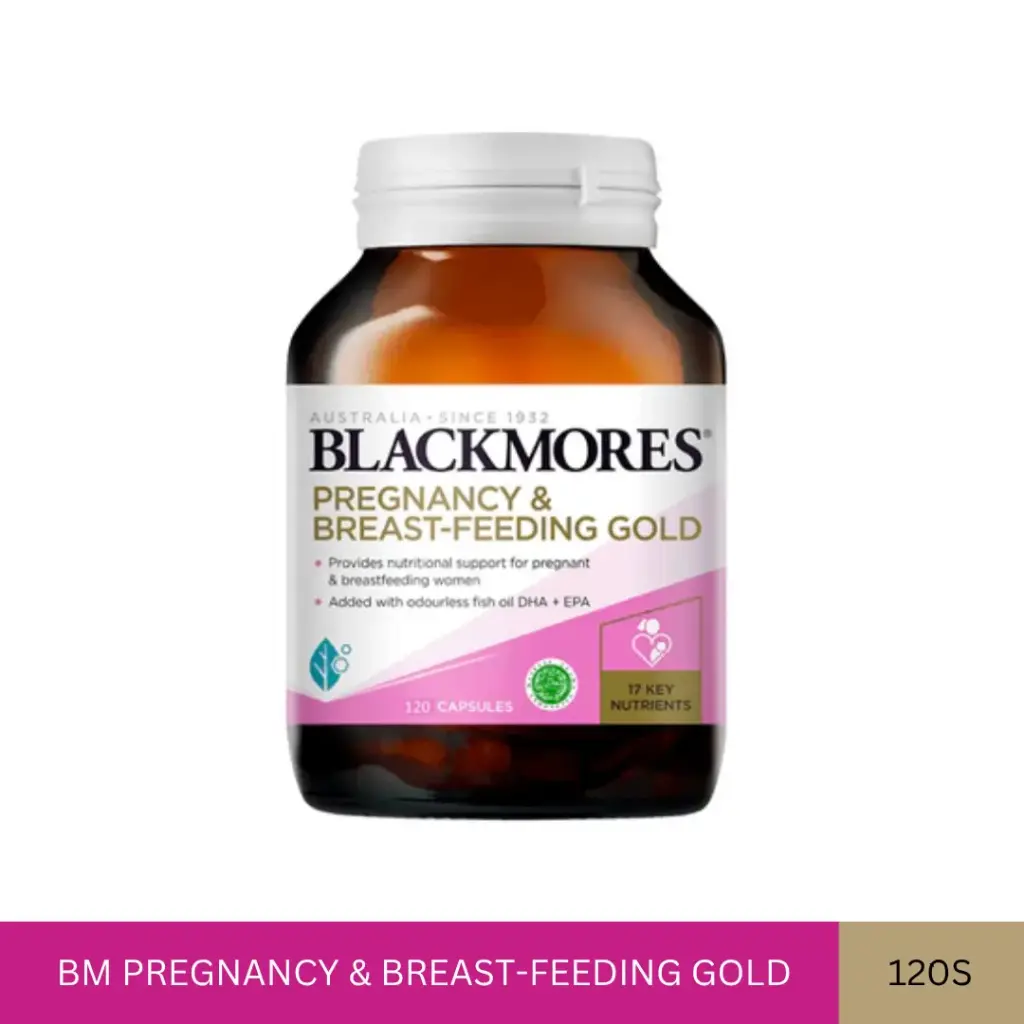 BM PREGNANCY & BREAST-FEEDING GOLD (120'S)