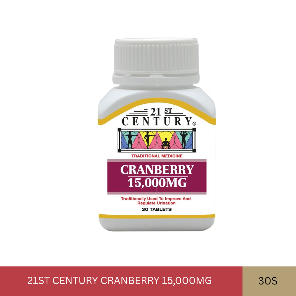 21ST CENTURY CRANBERRY 15,000MG (30'S)