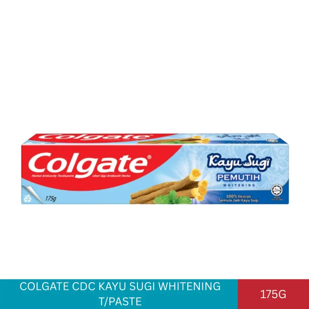 COLGATE CDC KAYU SUGI WHITENING T/PASTE (175G)#
