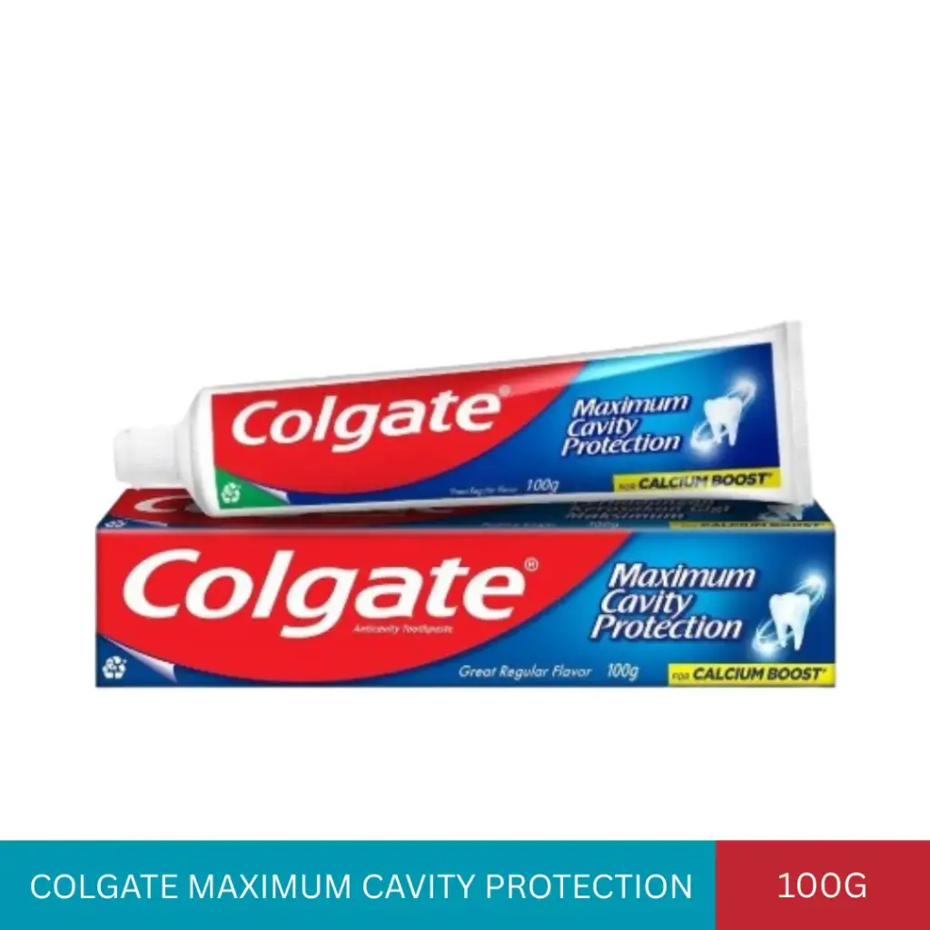 COLGATE MAXIMUM CAVITY PROTECTION GREAT REGULAR FLAVOR (100G)#
