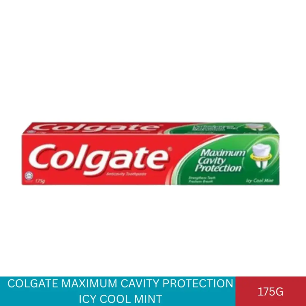 COLGATE MAXIMUM CAVITY PROTECTION ICY COOL MINT (175G)