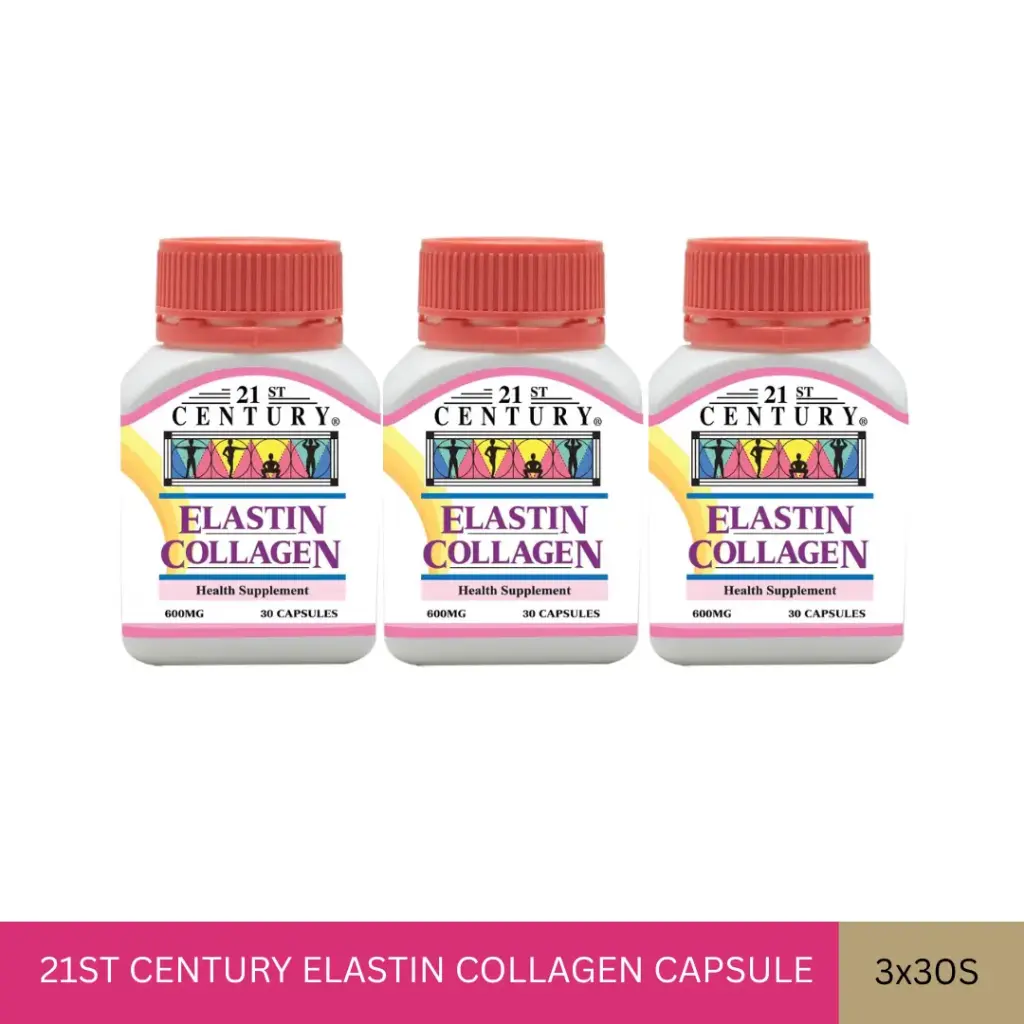 21ST CENTURY ELASTIN COLLAGEN CAPSULE (3x30'S)