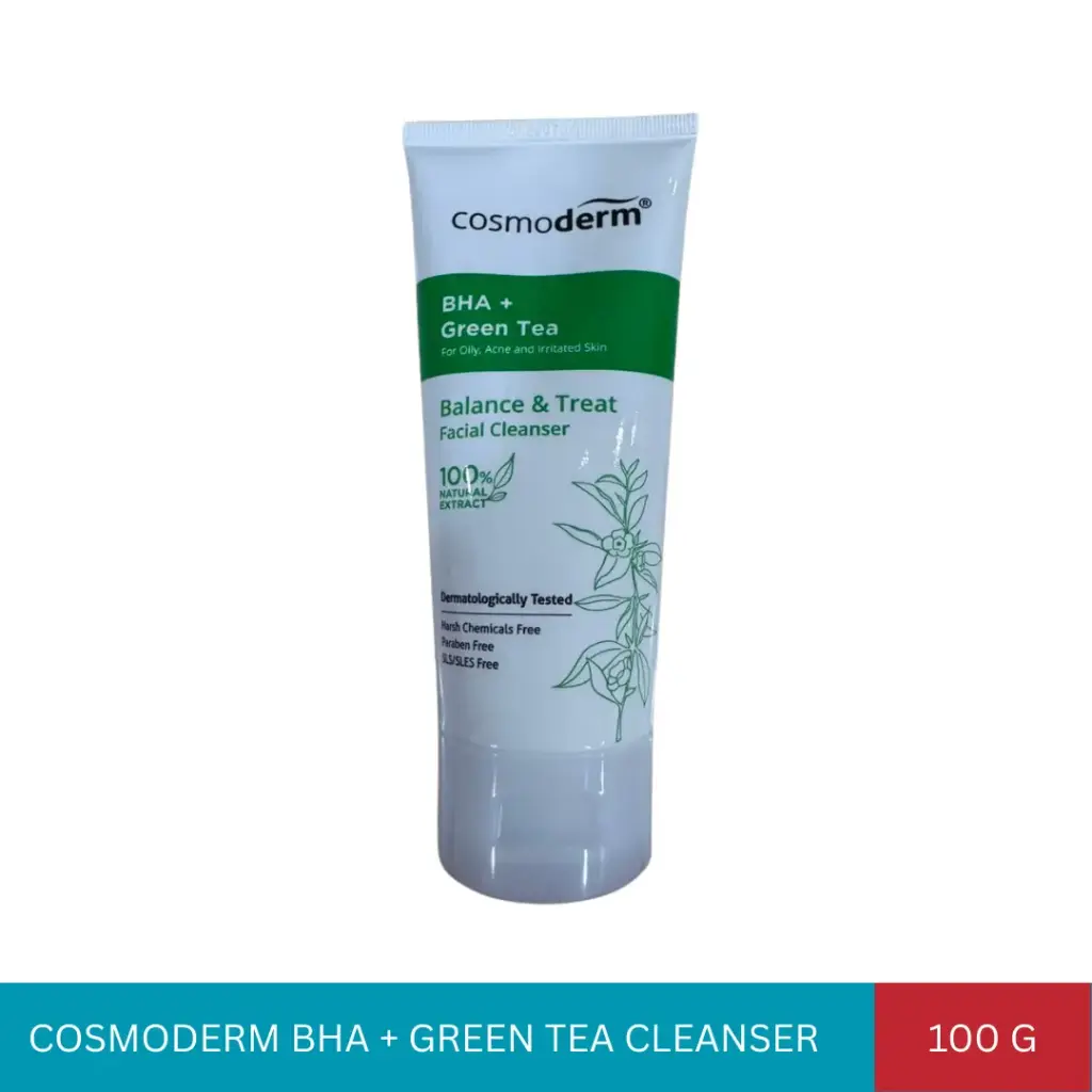 COSMODERM NATURAL BALANCE & TREAT FACIAL CLEANSER (100ML)#