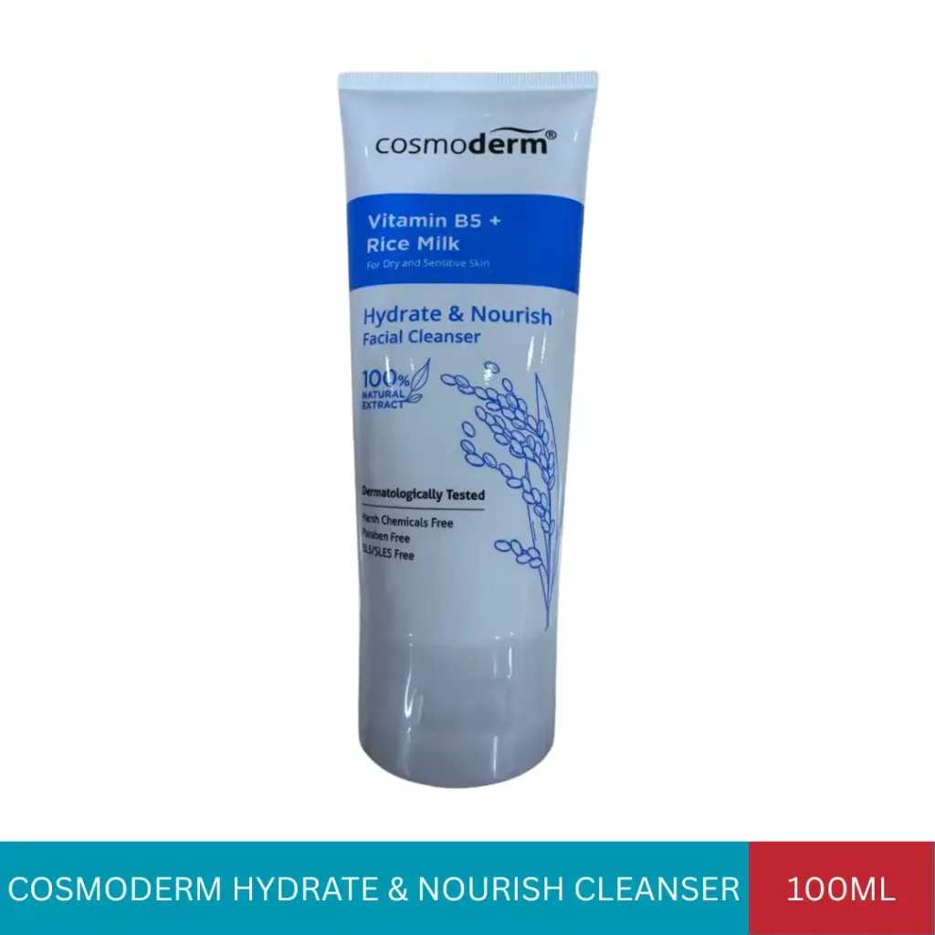 COSMODERM NATURAL HYDRATE & NOURISH FACIAL CLEANSER (100ML)#