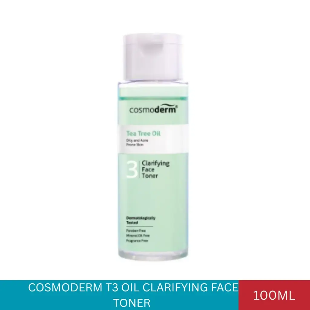 COSMODERM T3 OIL CLARIFYING FACE TONER (100ML)#