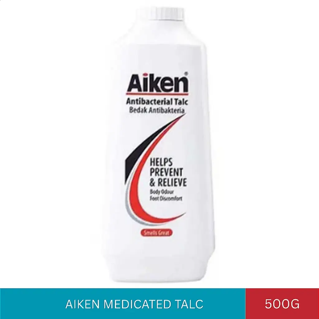 AIKEN MEDICATED TALC (500G)