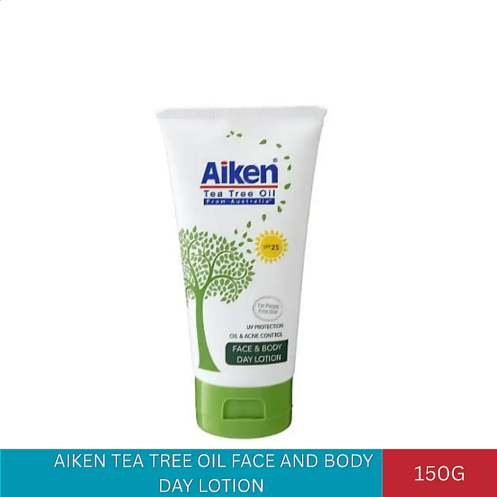 AIKEN TEA TREE OIL FACE AND BODY DAY LOTION (150G)#