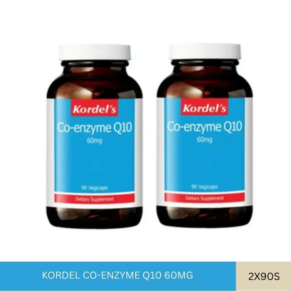 KORDEL CO-ENZYME Q10 60MG (2X90'S)