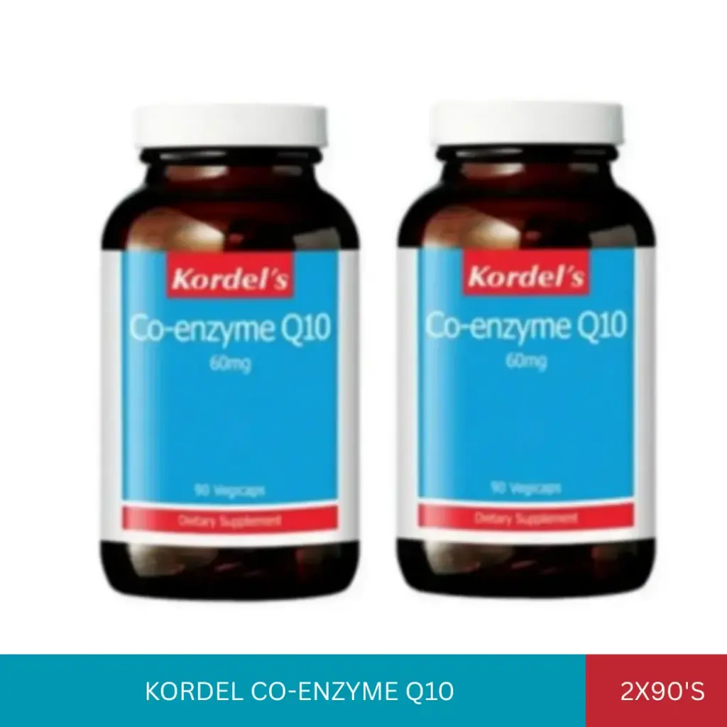KORDEL CO-ENZYME Q10 60MG (2X90'S)