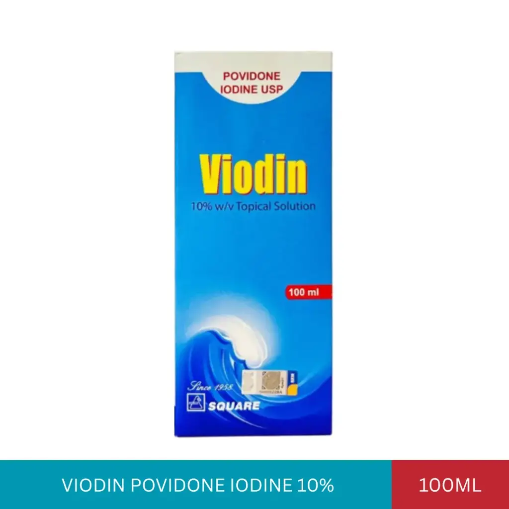 VIODIN POVIDONE IODINE 10% (100ML)
