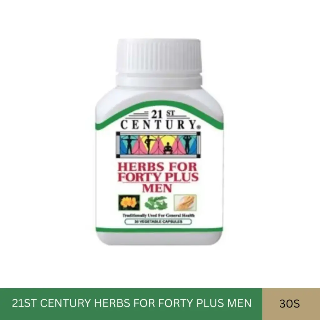 21ST CENTURY HERBS FOR FORTY PLUS MEN (30'S)