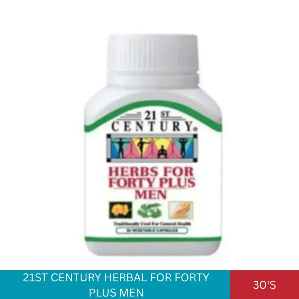 21ST CENTURY HERBS FOR FORTY PLUS MEN (30'S)